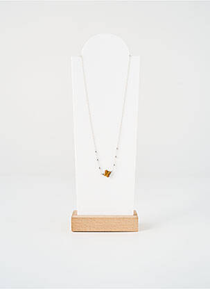 Collier argent ZAG femme