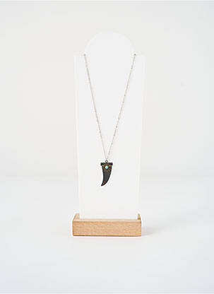 Collier argent ZAG femme
