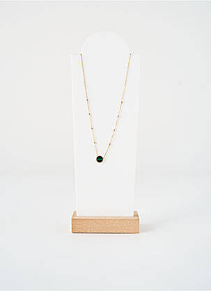 Collier or ZAG femme