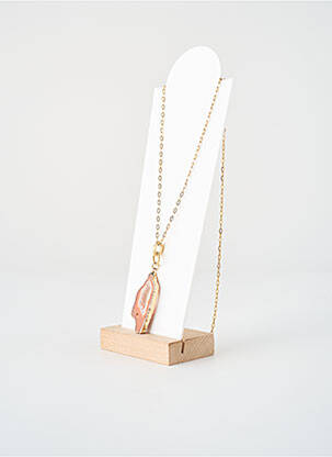 Collier or ZAG femme