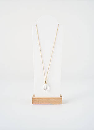 Collier or ZAG femme