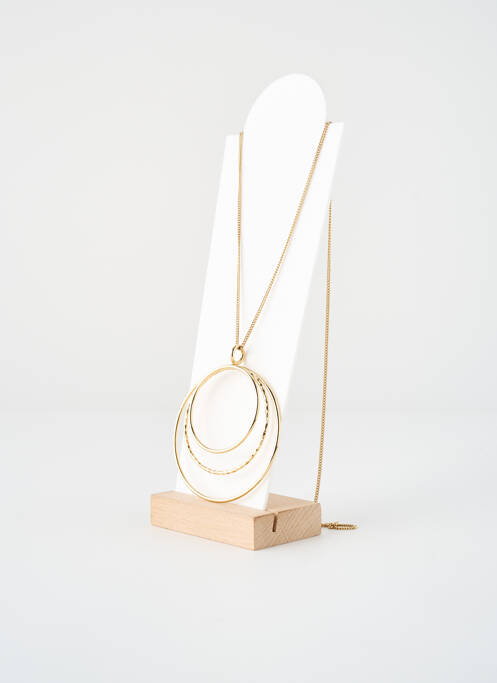 Collier fermeture fermoir mousqueton or LOVELY DAY femme