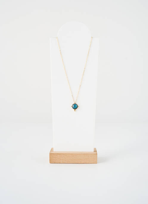 Collier ornement pierre or ZAG femme