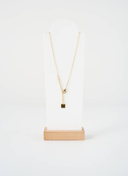Collier ornement pierre or ZAG femme