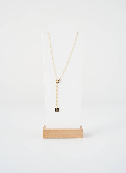 Collier ornement pierre bleu ZAG femme