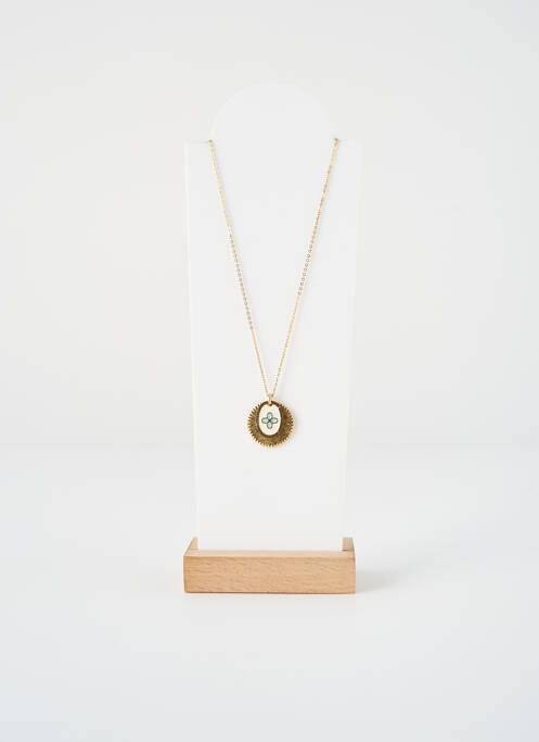 Collier imprimé or LOVELY DAY femme