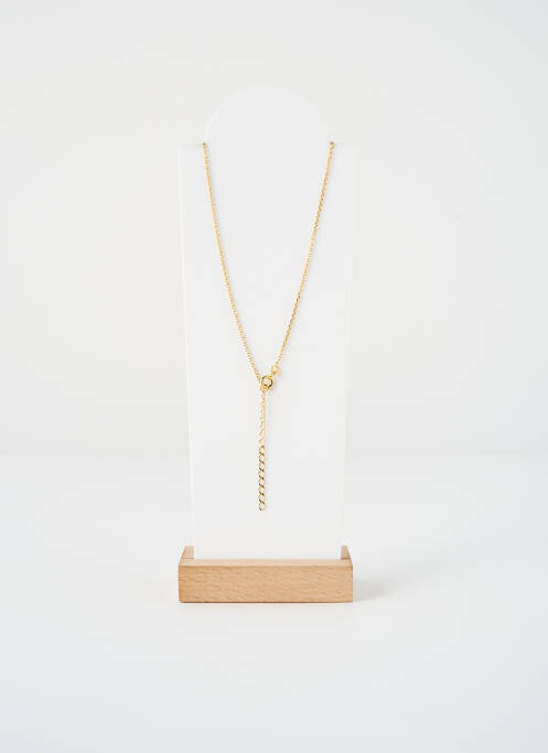 Collier matériaux métal or LOVELY DAY femme
