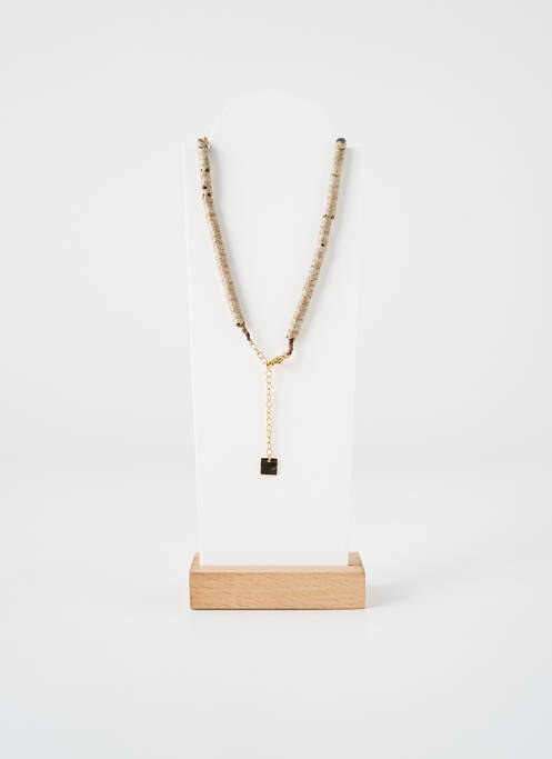 Collier beige ZAG femme