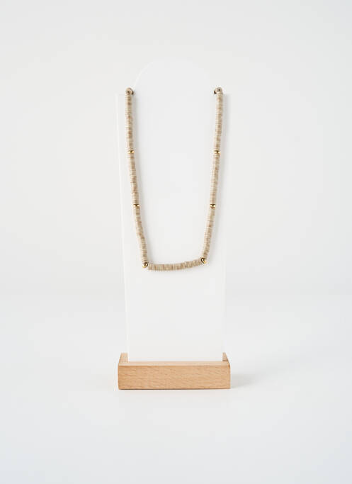 Collier beige ZAG femme