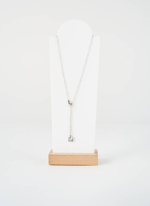Collier bleu ZAG femme