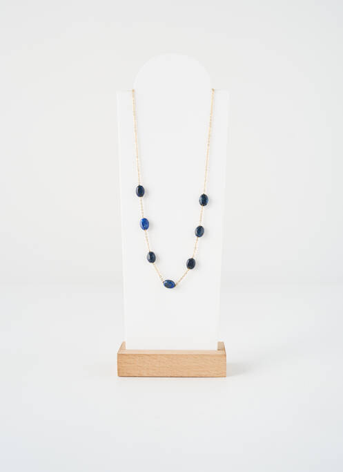 Collier bleu ZAG femme