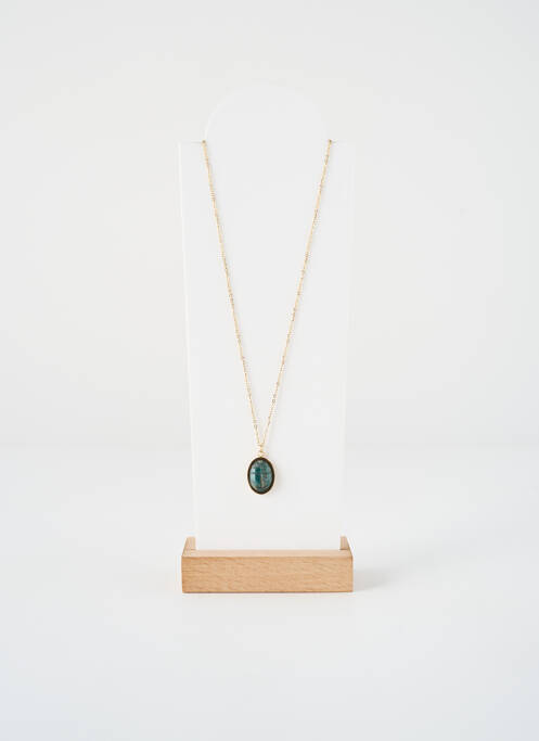 Collier bleu ZAG femme