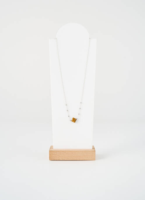 Collier argent ZAG femme