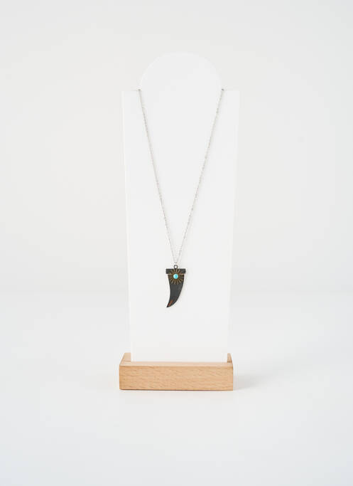 Collier argent ZAG femme