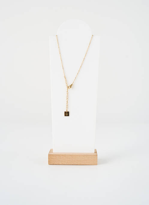Collier or ZAG femme