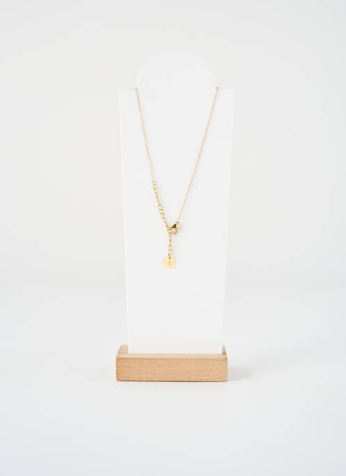 Collier or ZAG femme