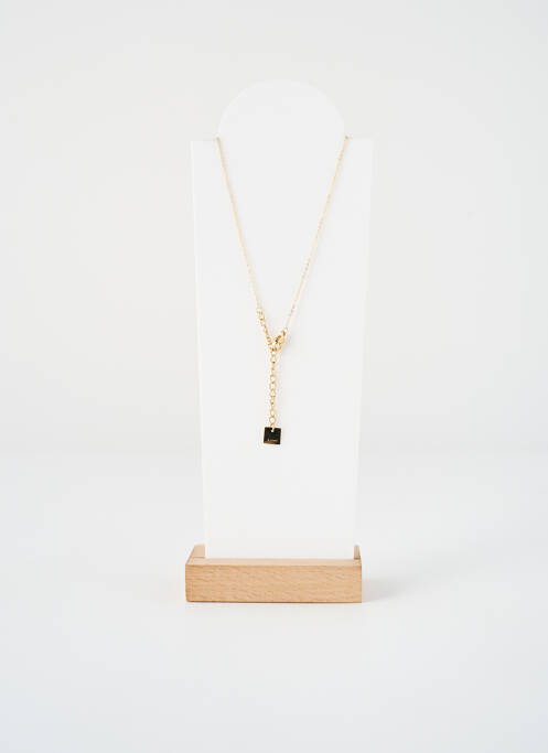 Collier or ZAG femme