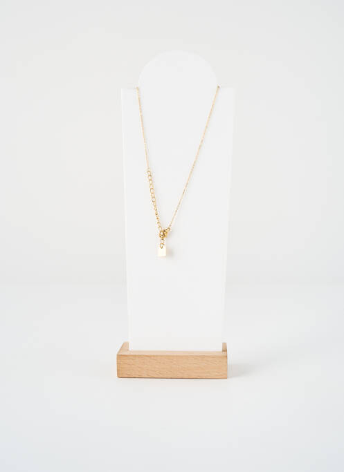 Collier or ZAG femme