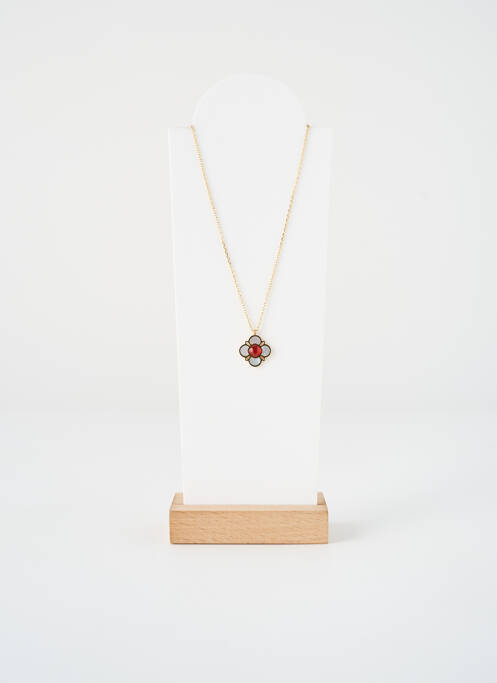 Collier or ZAG femme