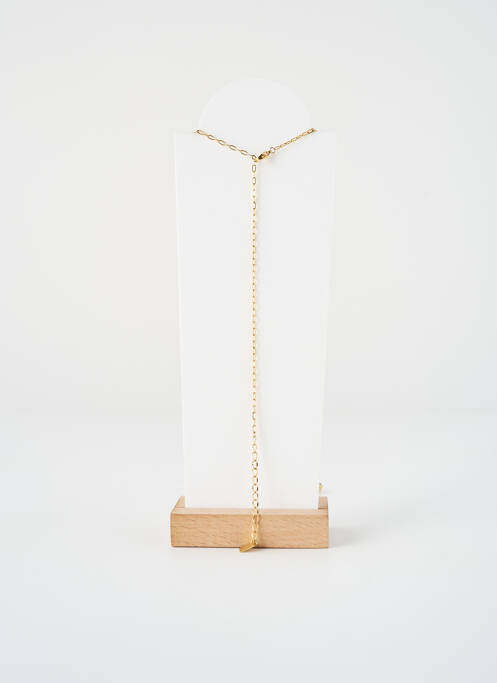 Collier or ZAG femme