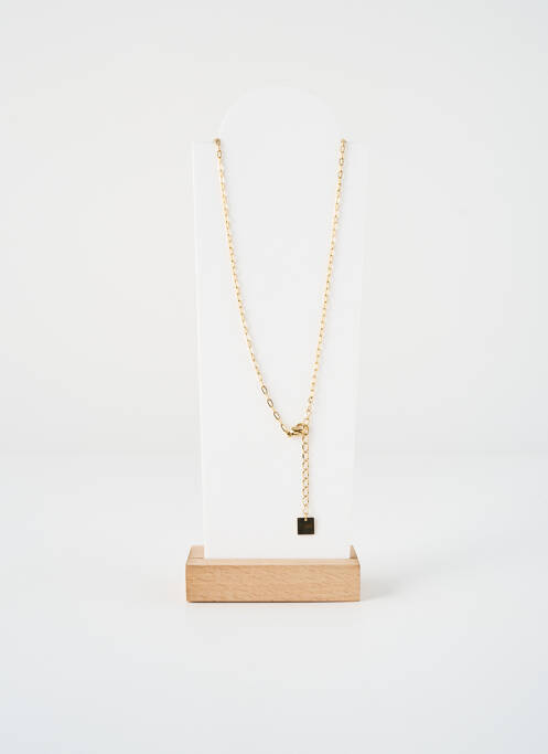 Collier or ZAG femme