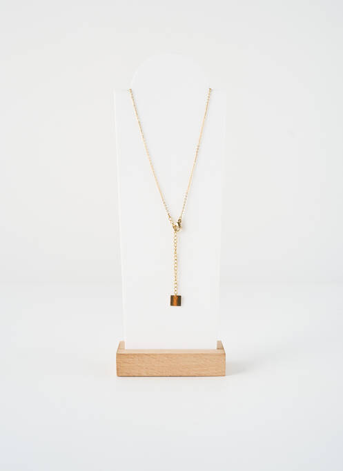 Collier or ZAG femme