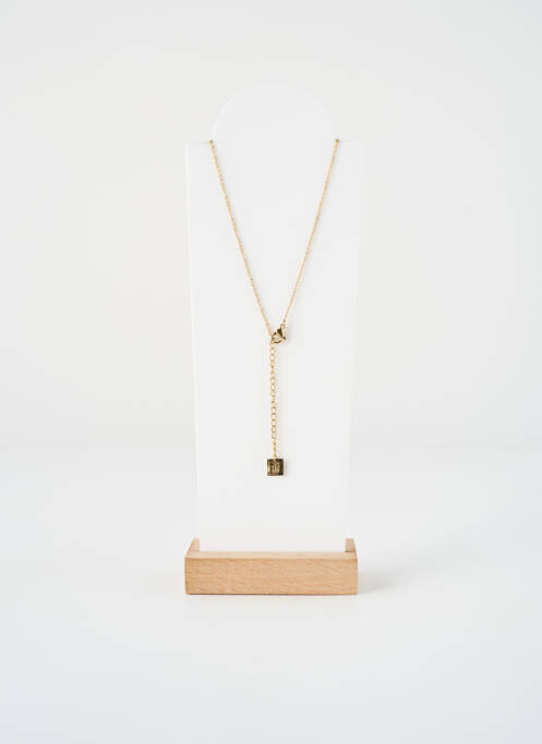 Collier or ZAG femme