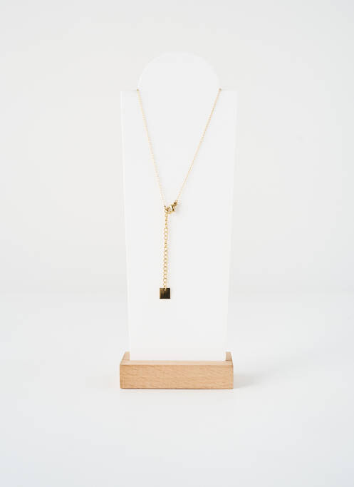 Collier rose ZAG femme