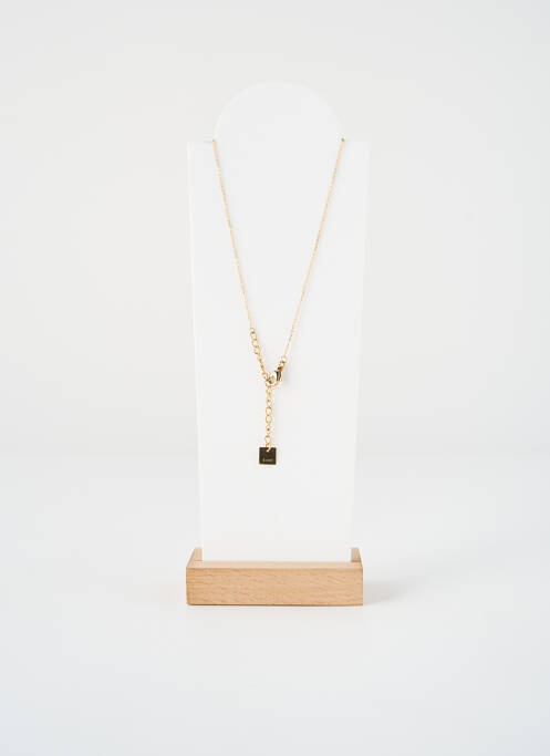 Collier vert ZAG femme