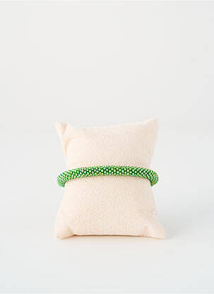 Bracelet ornement perles vert STARDUST FACTORY femme