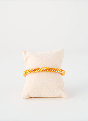 Bracelet ornement perles orange STARDUST FACTORY femme