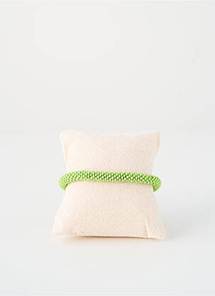 Bracelet ornement perles vert clair STARDUST FACTORY femme