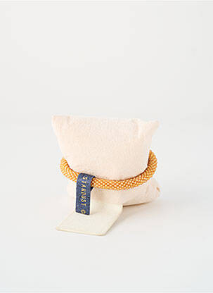 Bracelet ornement perles orange STARDUST FACTORY femme