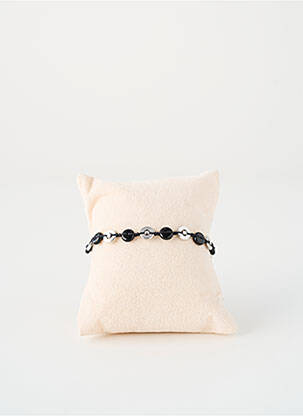 Bracelet noir ZAG femme