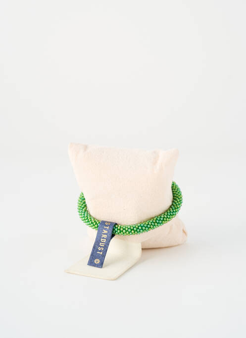 Bracelet ornement perles vert STARDUST FACTORY femme