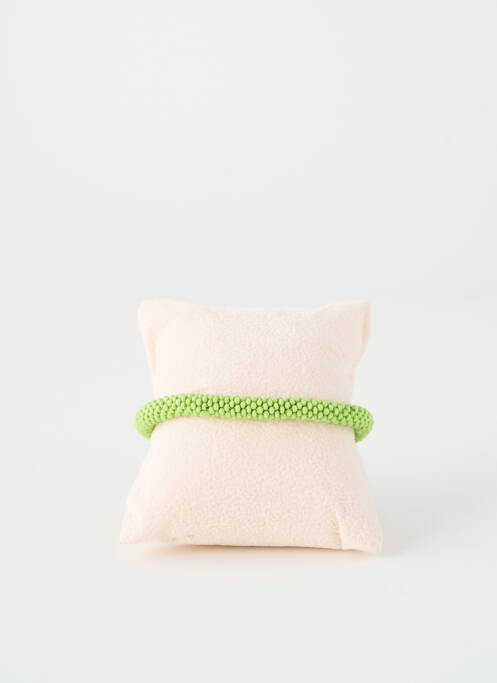 Bracelet ornement perles vert clair STARDUST FACTORY femme