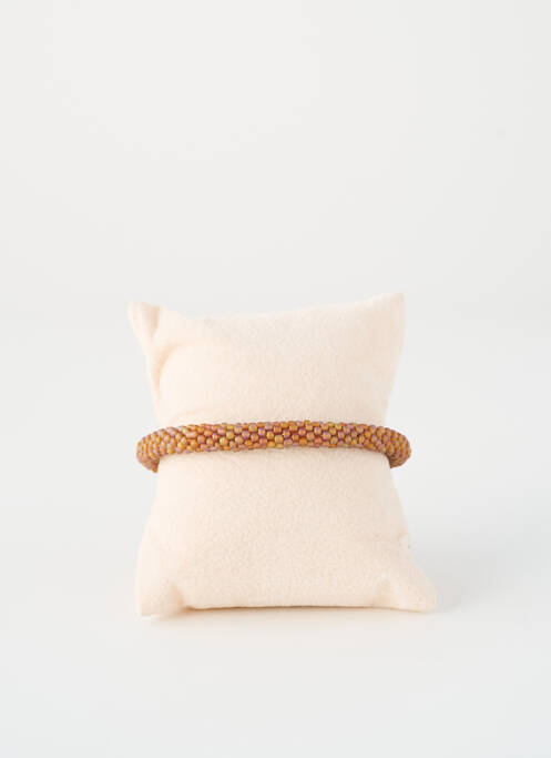 Bracelet ornement perles marron STARDUST FACTORY femme