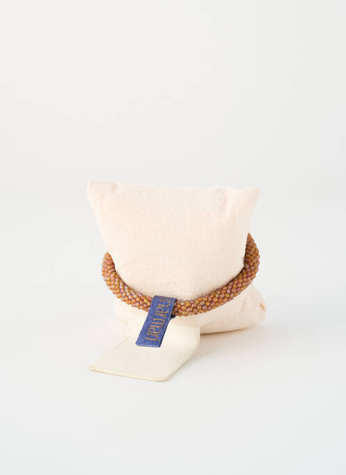 Bracelet ornement perles marron STARDUST FACTORY femme