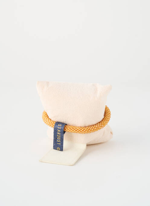 Bracelet ornement perles orange STARDUST FACTORY femme