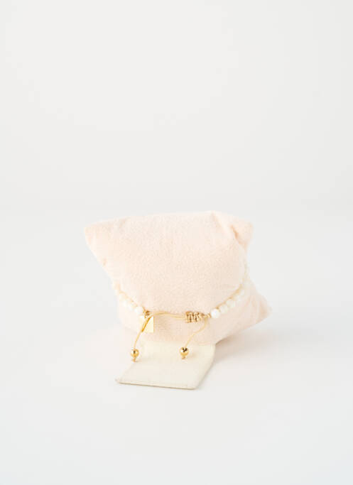 Bracelet blanc ZAG femme