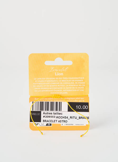 Bracelet orange RITUEL DE LUNE femme