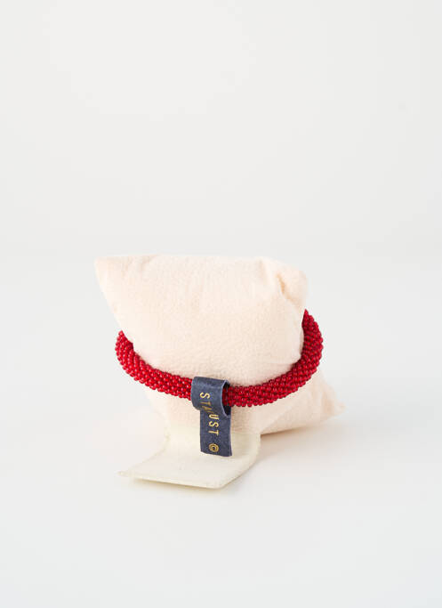 Bracelet rouge fonce STARDUST FACTORY femme