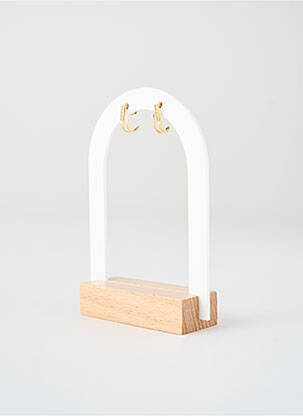 Boucles d’oreilles or ZAG femme