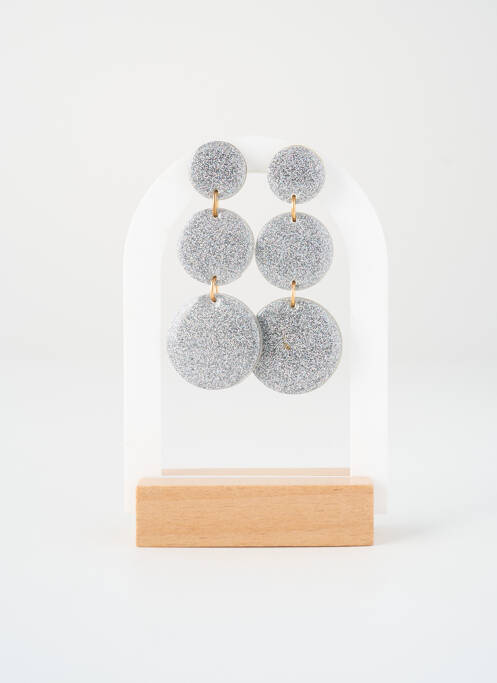 Boucles d’oreilles argent ODETTE femme