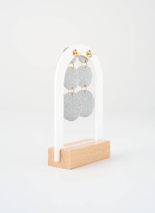 Boucles d’oreilles argent ODETTE femme