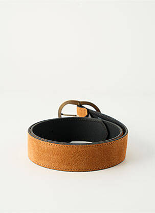 Ceinture réglable marron PIECES femme