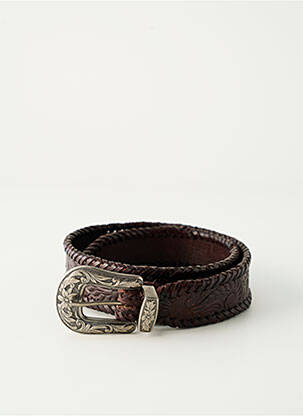 Ceinture marron MAISON HOTEL femme