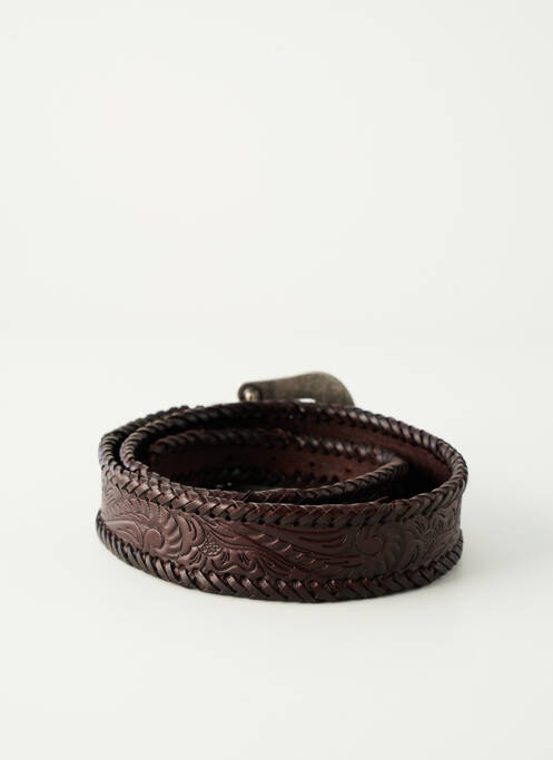 Ceinture marron MAISON HOTEL femme