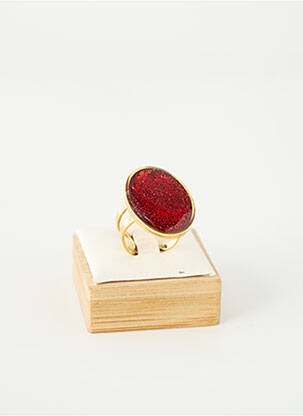 Bague rouge ODETTE femme