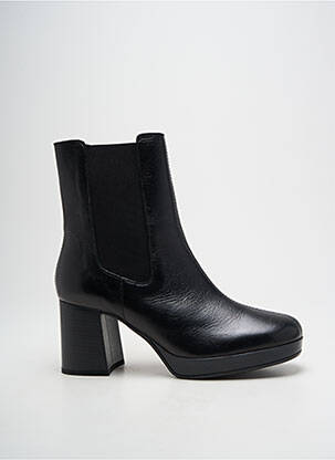 Bottines/boots matière lisse talon de 7 à 9cm noir BULLBOXER femme